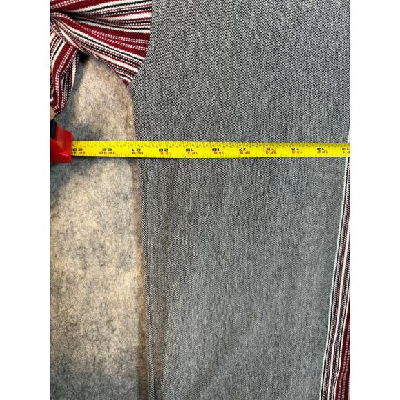 Vintage 90s Antigua Chicago Bulls Gray Striped Polo Made In USA - Large - Picture 7 of 8